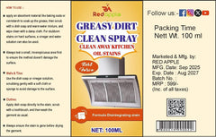 Greasy Dirt Clean Spray 100Ml